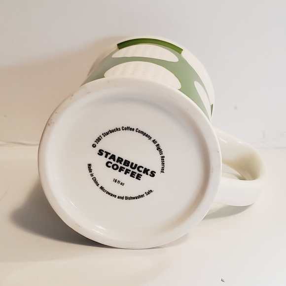 Starbucks 2006 Golf Ball Ceramic Mug - Picture 3 of 5